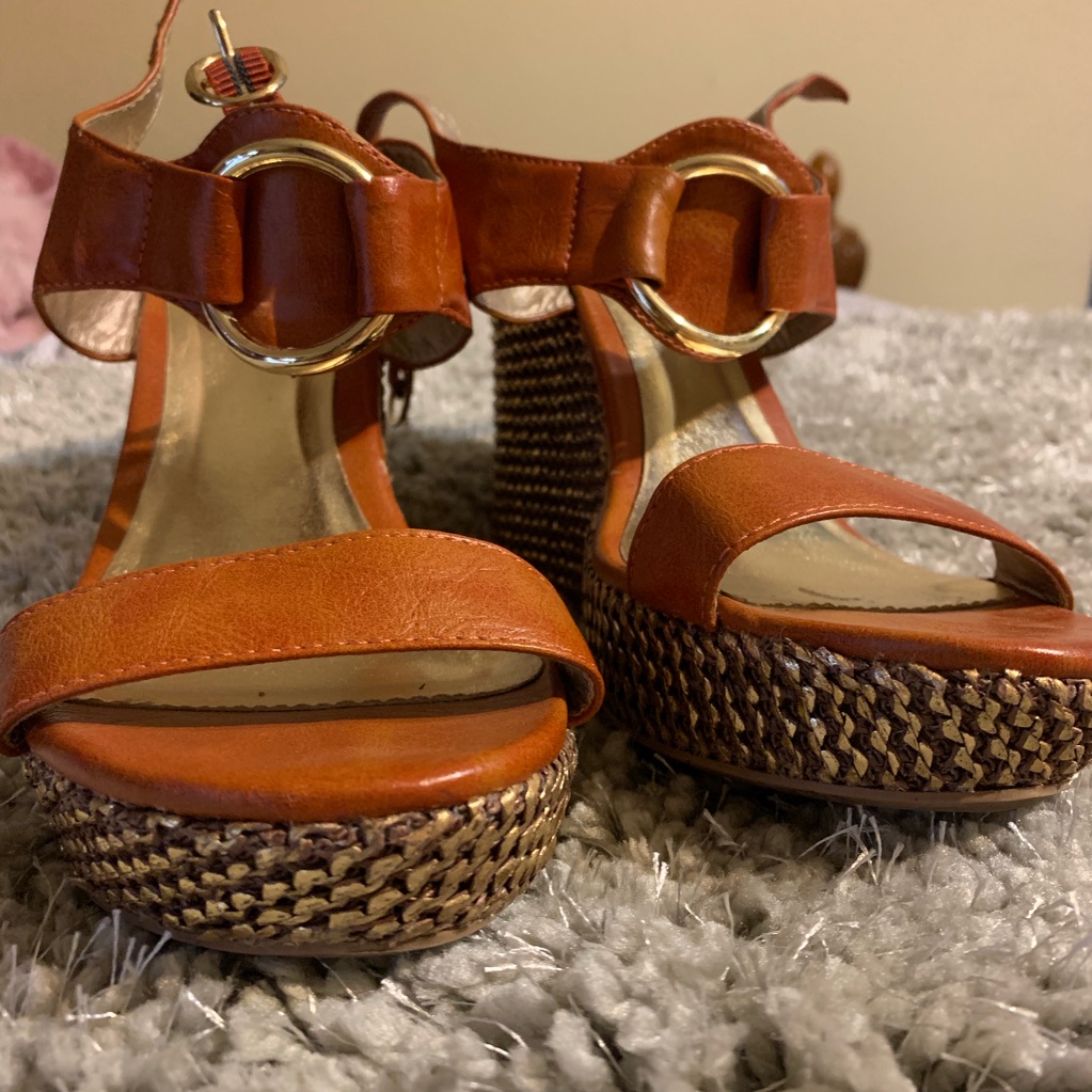 Burnt Orange Wedges